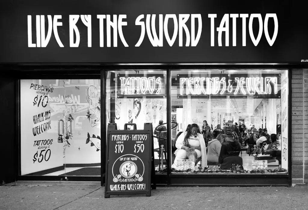 Live By The Sword Tattoo - Union Square — Tattoo and piercing shop in New York